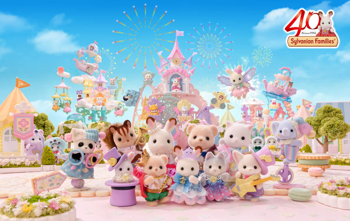 Set Sylvanian Families Star Cat Tailor Liberty Print – Figura Famiglia Gatto, Giappone - Foto 2