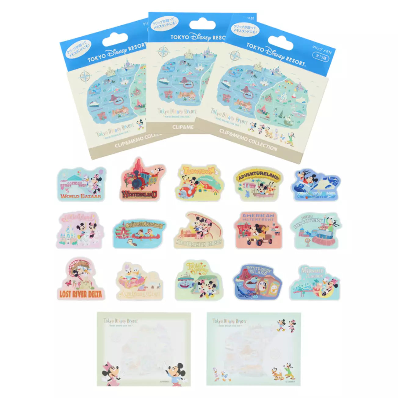 Tokyo Disney Resort - Memo & Clip - Blind Box