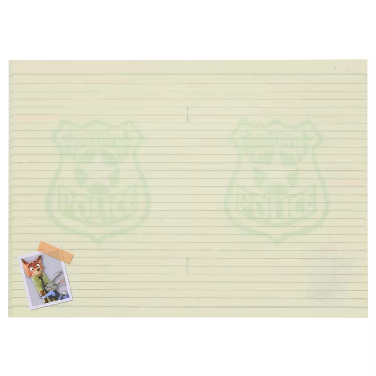 OCT 22 PREORDER - Tokyo Disney Resort - Zootopia Notebook Set