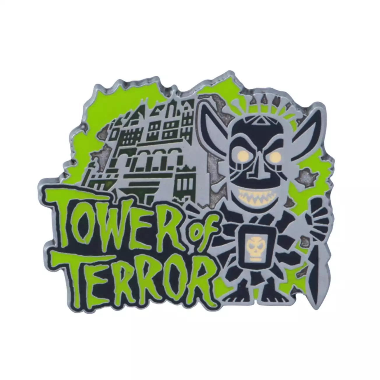 Tokyo Disney Resort - Tower of Terror / The Hotel Hightower - Glow in the Dark Pin