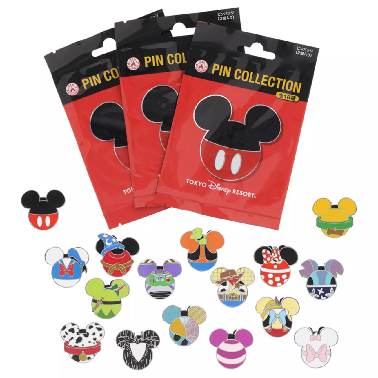 Tokyo Disney Resort - Mickey Mouse & Friends - 2 Pin Blind Bag