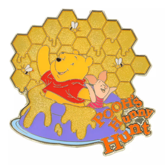Tokyo Disney Resort - Winnie the Pooh - Pooh's Hunny Hunt - Pin