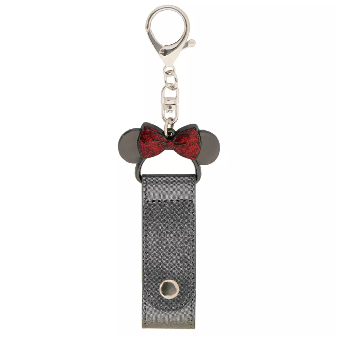 Tokyo Disney Resort - Black & Red - Minnie Ears Holder Keychain