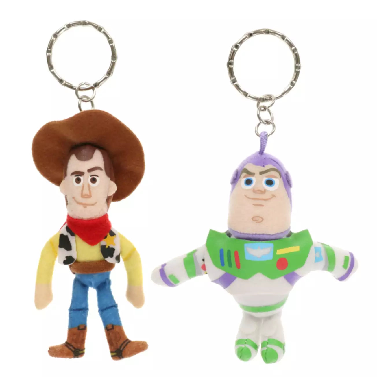 Tokyo Disney Resort - Toy Story - Buzz and Woody - Plush Keychain