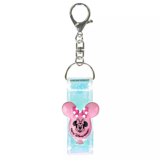 Tokyo Disney Resort - Ear Holder Keychain - Iridescent Pink Minnie Balloon