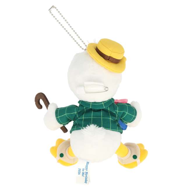 Tokyo Disney Resort - Donald Duck - Happy Birthday 2026 - Plush Badge
