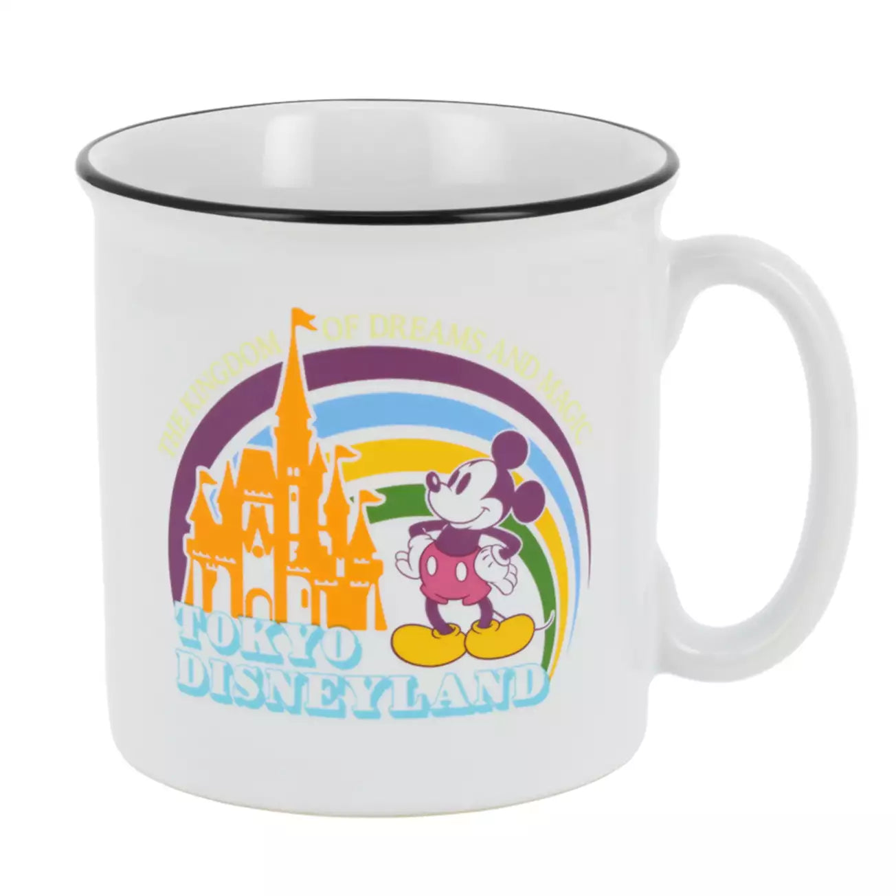 Tokyo Disney Resort - Mickey Mouse - Tokyo Disneyland - Cinderella Castle Mug (White)