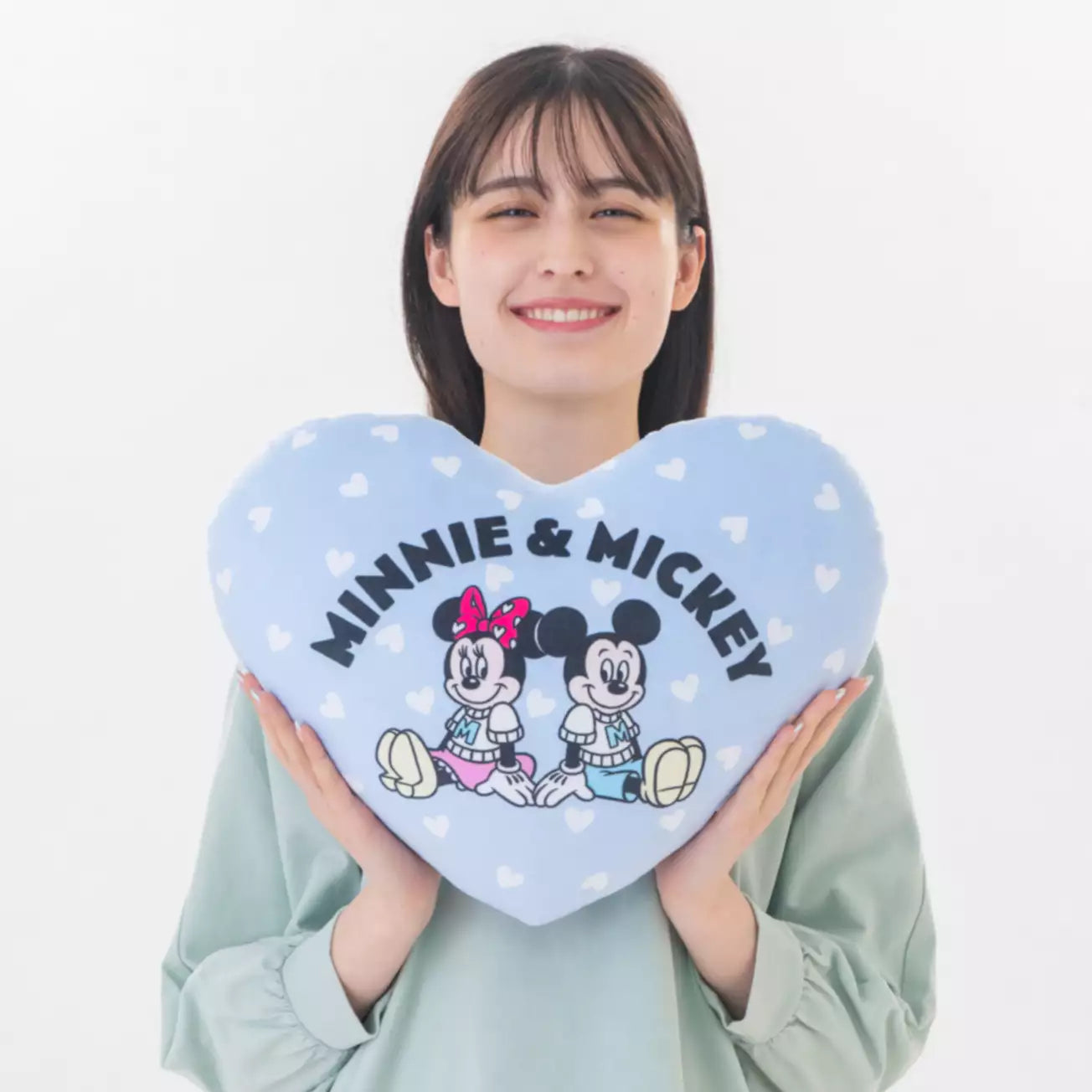 Tokyo Disney Resort - Mickey & Minnie - Heart Cushion