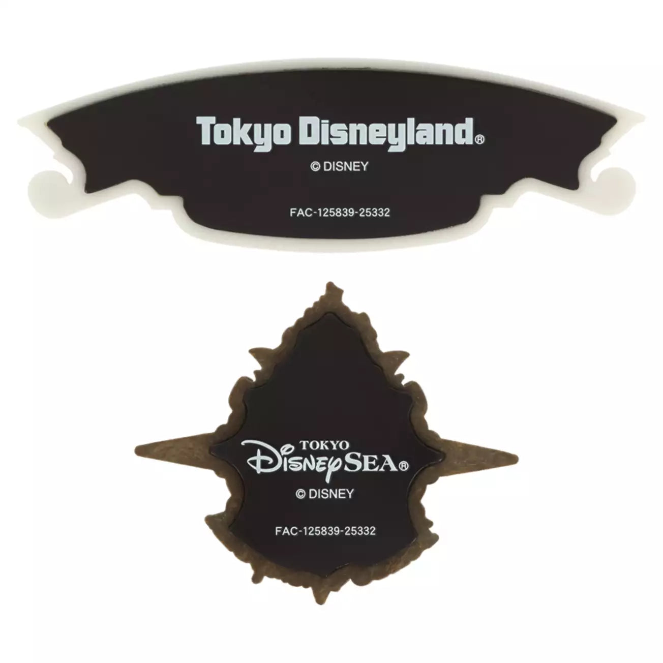 MAY 28 PREORDER - Tokyo Disney Resort - Disneysea & Disneyland Logo Magnet Set