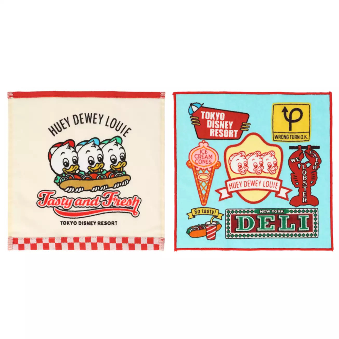 Tokyo Disney Resort - Huey, Dewy and Louie - Mini Towel Set