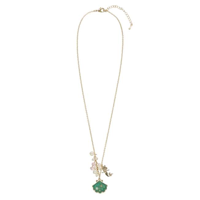 Tokyo Disney Resort - The Little Mermaid - Ariel Pearl & Shell Necklace
