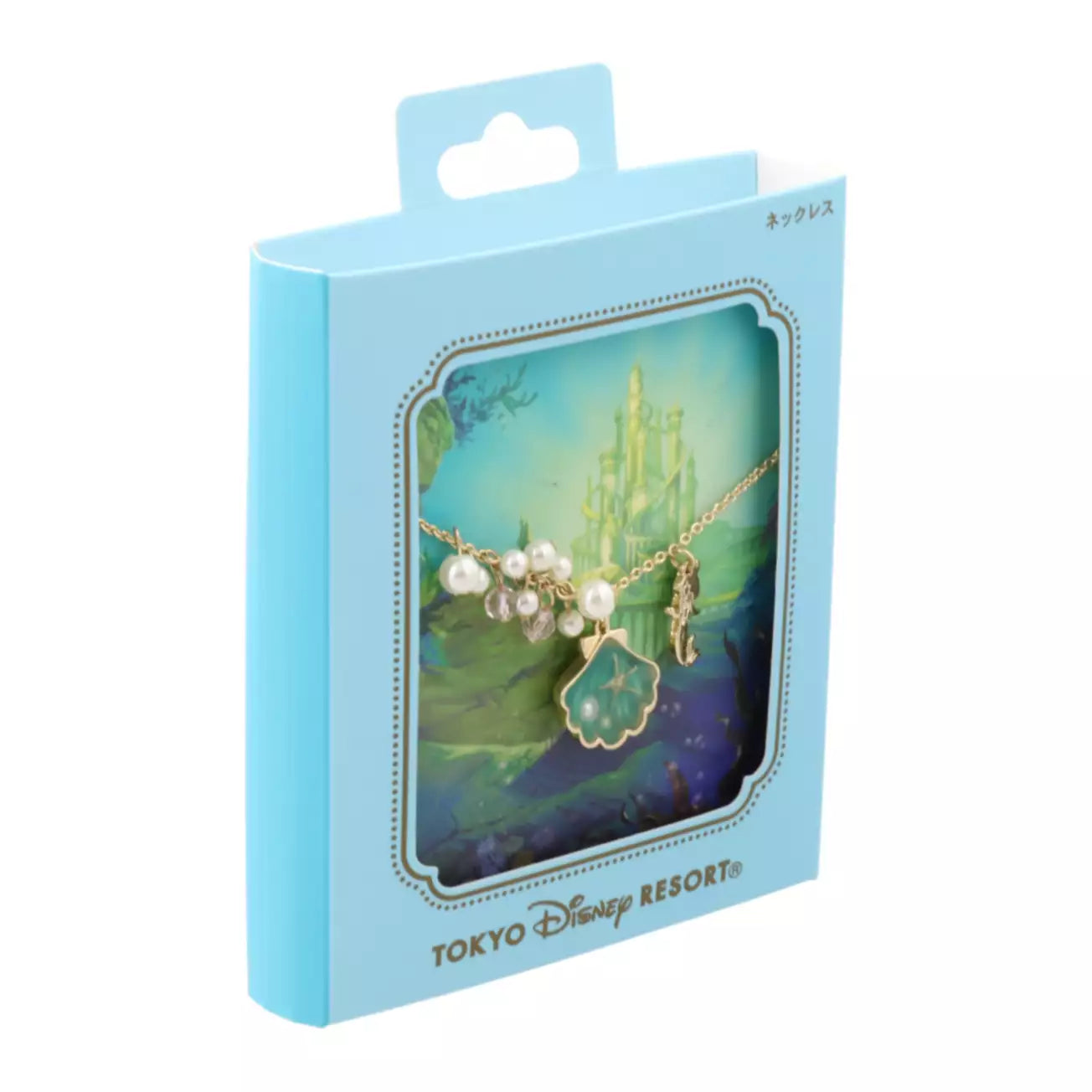Tokyo Disney Resort - The Little Mermaid - Ariel Pearl & Shell Necklace