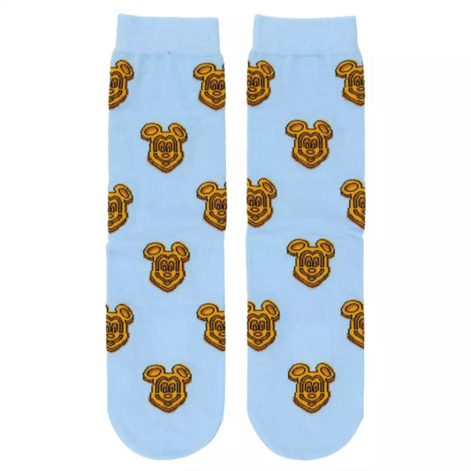 Tokyo Disney Resort - Mickey Waffle Socks - 22-25cm