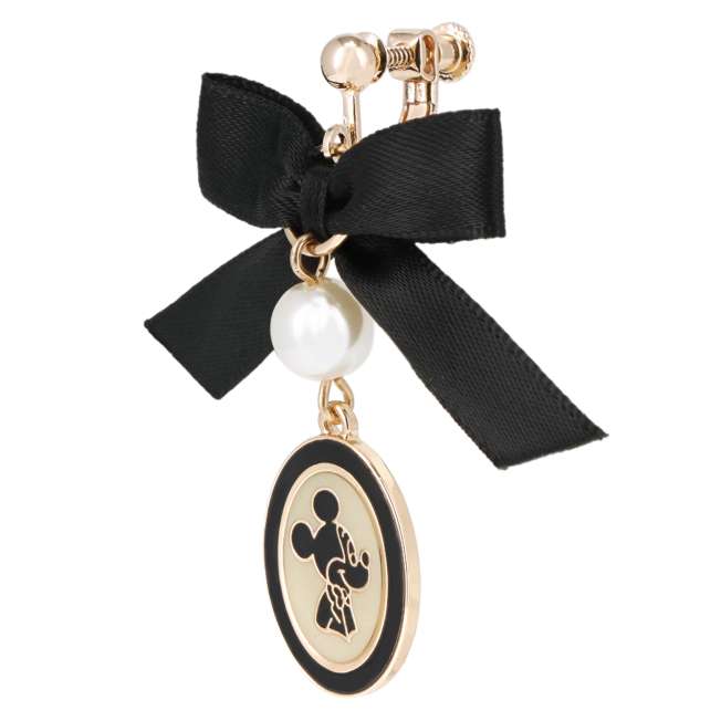 Tokyo Disney Resort - Mickey & Minnie Mouse - Ribbon Earrings
