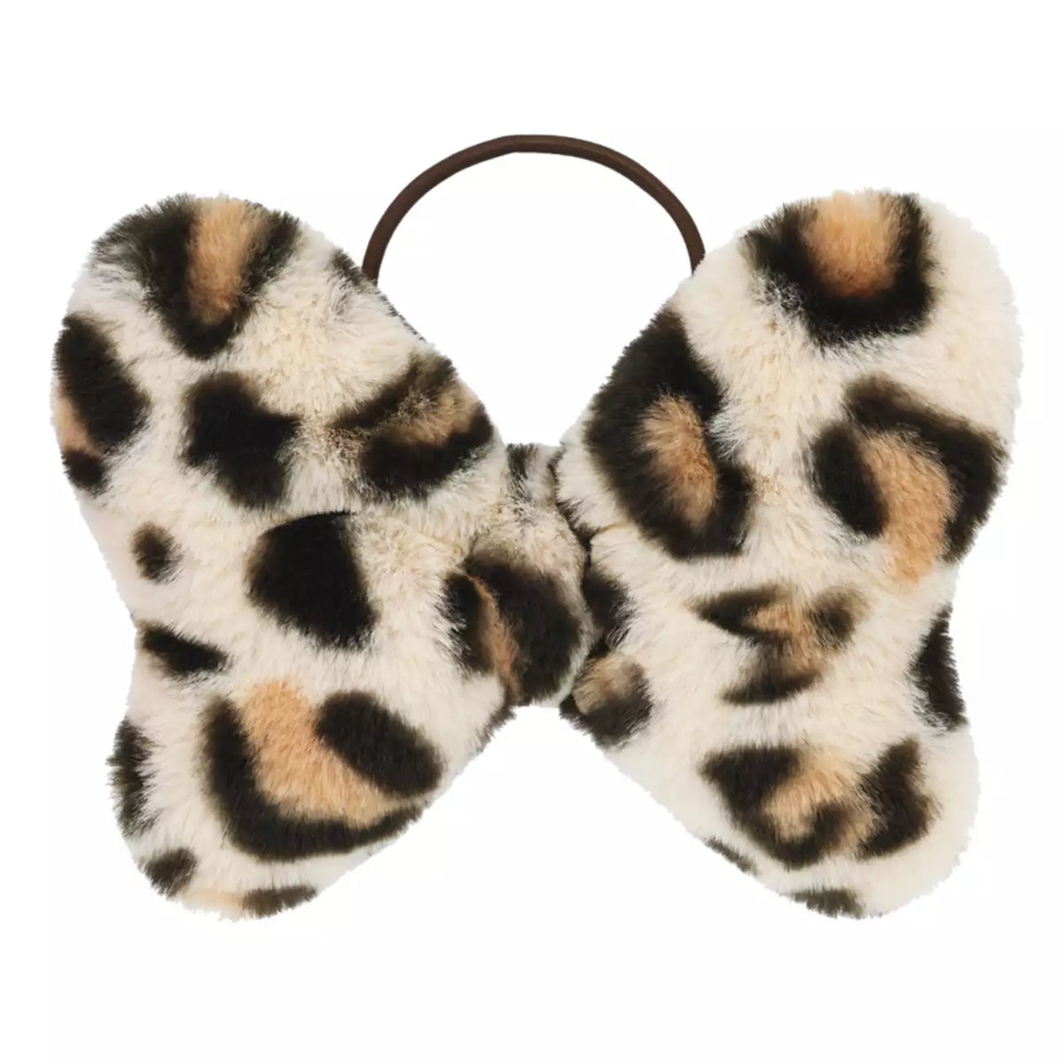 SEPT 24 PREORDER - Tokyo Disney Resort - Minnie Mouse - Brown Leopard Hair Tie