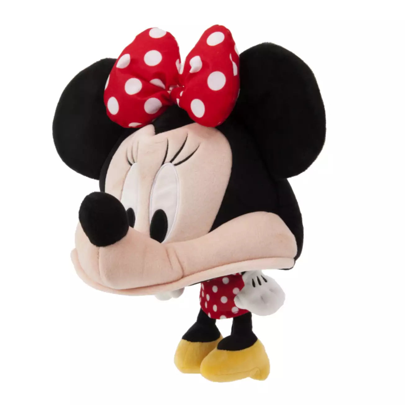 Tokyo Disney Resort - Big Head Fan Cap - Plush Hat - Minnie Mouse - Adult Size