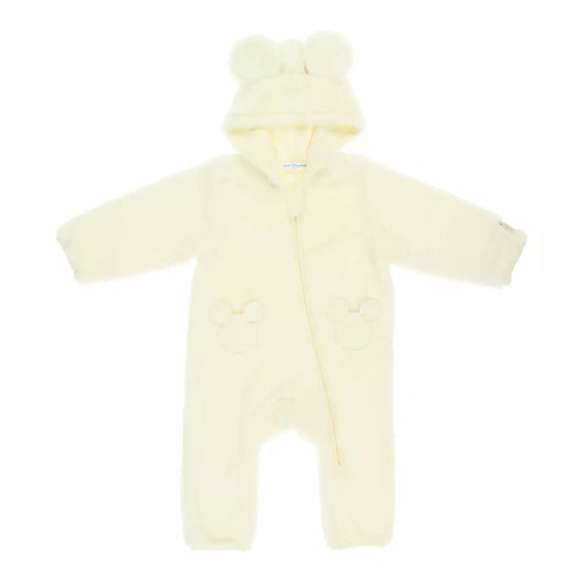 Tokyo Disney Resort - Mickey Mouse - Fluffy Baby Coverall - 80cm