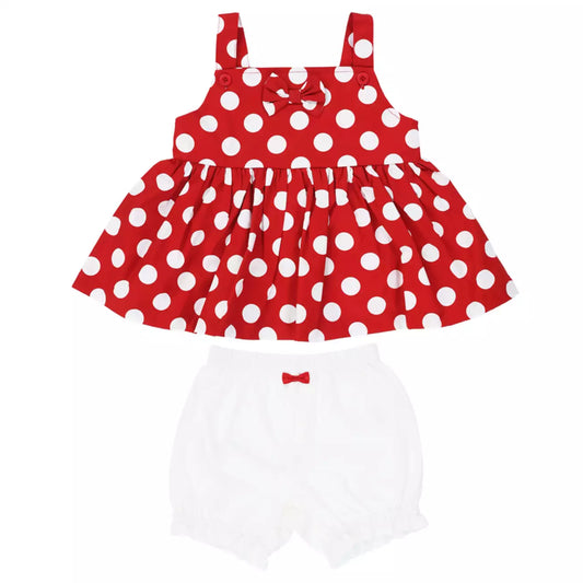 Tokyo Disney Resort - Minnie Mouse - Baby Jumper Skirt with Bloomers - 90cm