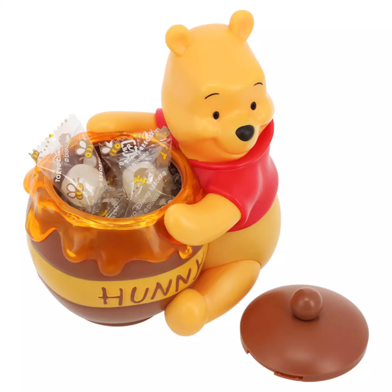 Tokyo Disney Resort - Summer Winnie the Pooh - Candy in Plastic Case (Honey Lemon)