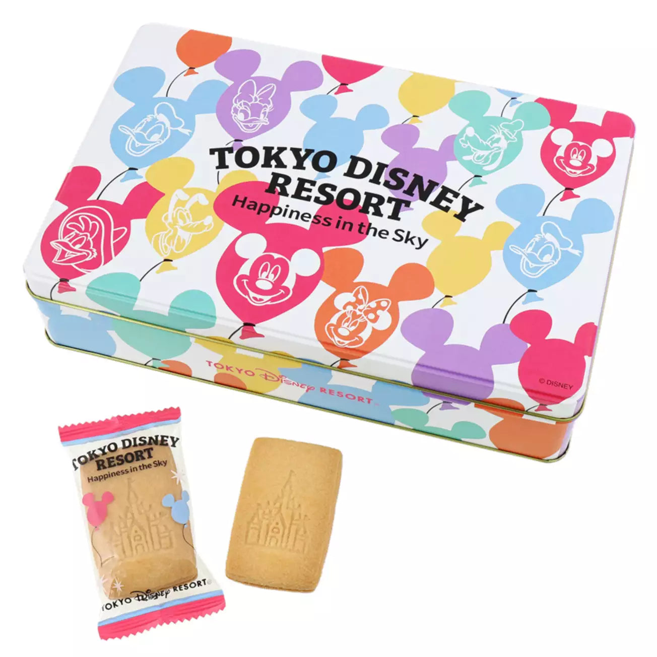 Tokyo Disney Resort - Mickey Mouse Balloon - Cookie Tin