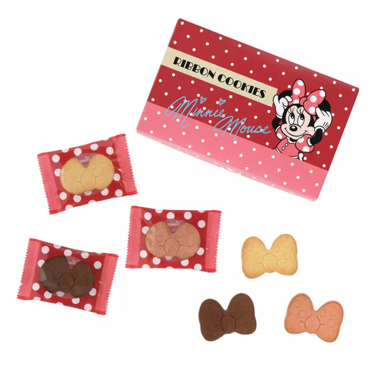 Tokyo Disney Resort - Minnie Mouse Ribbon Cookies - 9 Pieces