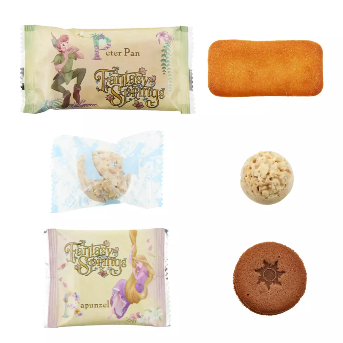DisneySea Limited - Fantasy Springs - Assorted Sweets Paper Box