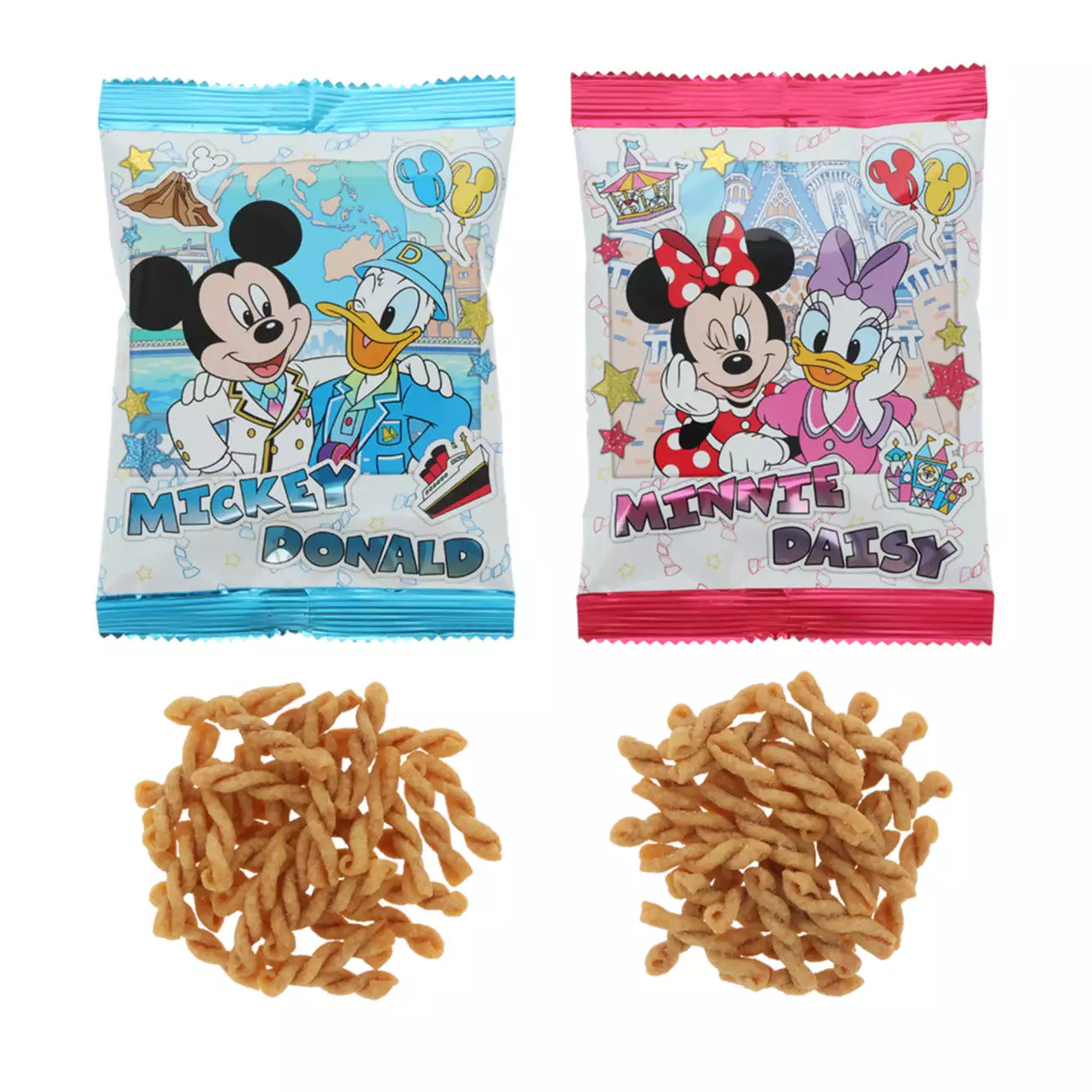 Tokyo Disney Resort - Mickey & Friends - Pasta Snacks - 10 Bags