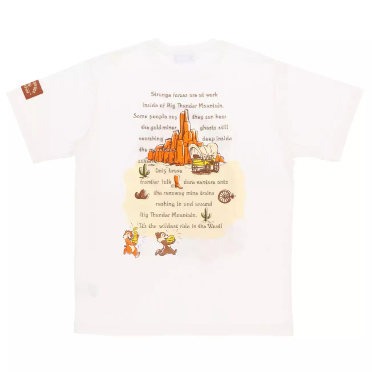 Tokyo Disney Resort - Big Thunder Mountain T-shirt - Unisex One Size
