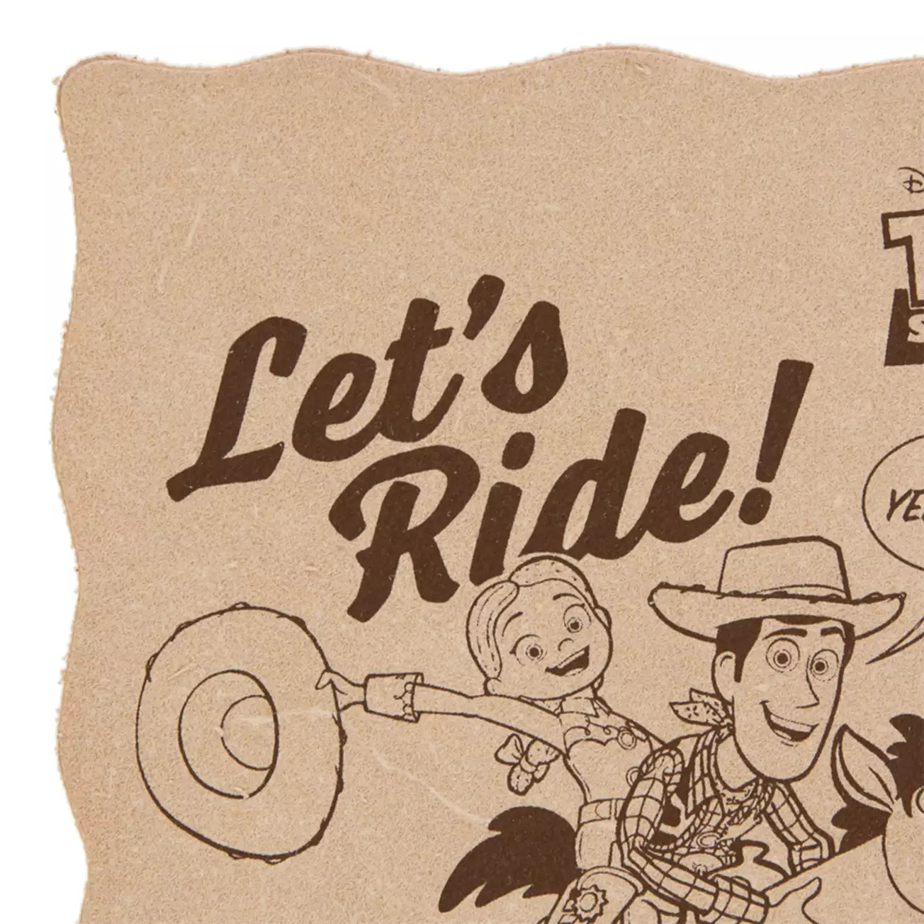 Tokyo Disney Resort - Frontierland / Westernland - Toy Story - Leather Postcard