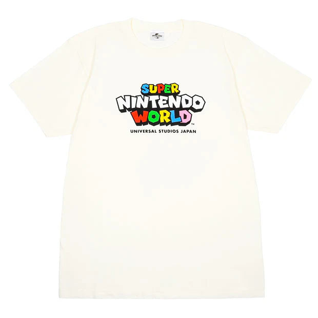 Universal Studios Japan - Super Nintendo World - Logo T-Shirt (Whitw)