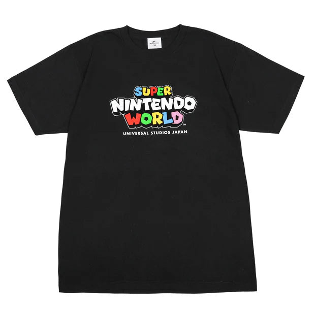 Universal Studios Japan - Super Nintendo World - Logo T-Shirt (Black)