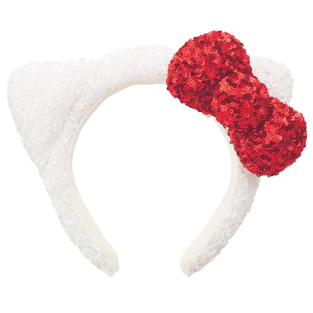 Universal Studios Japan - Hello Kitty - White Sequin Headband