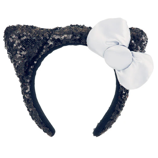 Universal Studios Japan - Hello Kitty - Black Sequin Headband - One Size
