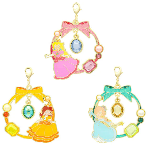 Universal Studios Japan - Super Nintendo World - Princess Daisy/Princess Peach/Rosetta - Charm Set (3 pieces)