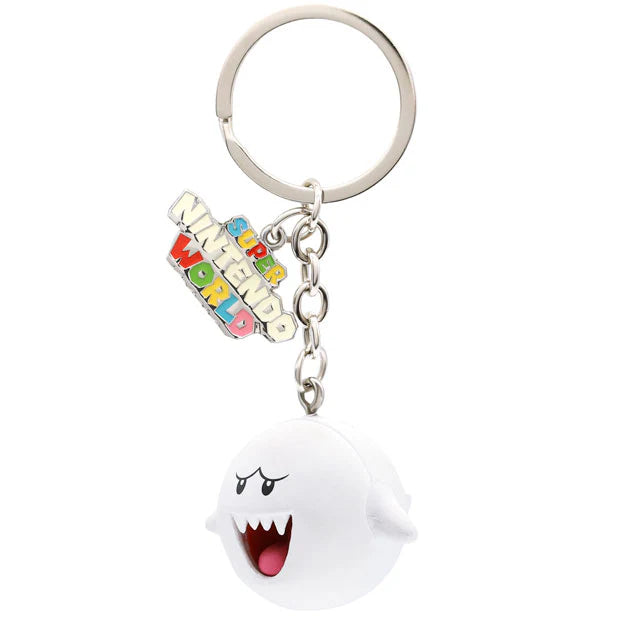 MAY 1 PREORDER - Universal Studios Japan - Super Nintendo World - Boo Keychain