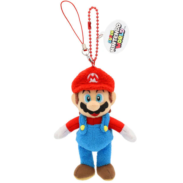 MAY 1 PREORDER - Universal Studios Japan - Super Nintendo World - Mario - Plush Keychain