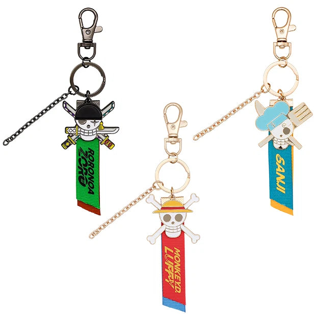 Universal Studios Japan - One Piece - Luffy, Zoro & Sanji - Keychain Set (3 pieces)