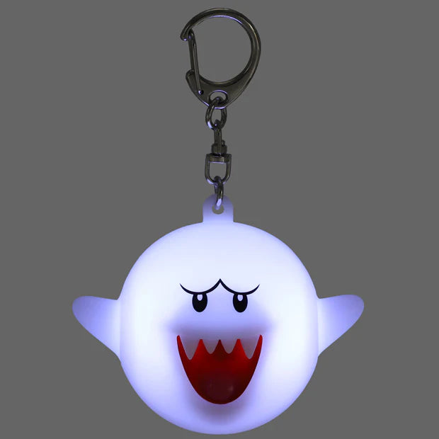 Universal Studios Japan - Super Nintendo World - Boo - Glowing Keychain