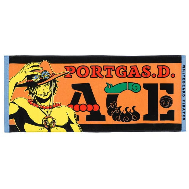 Universal Studios Japan - One Piece - Ace Face Towel