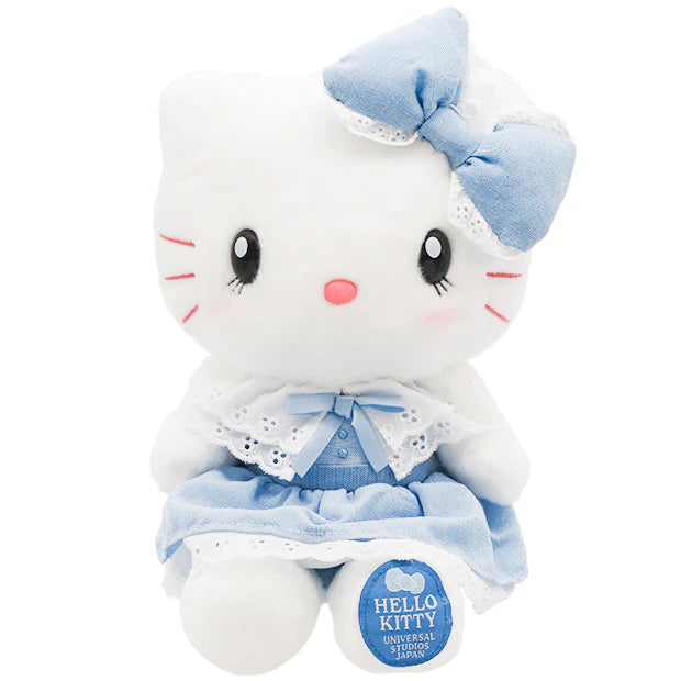 Universal Studios Japan - Hello Kitty - Blue Plush - Small Size