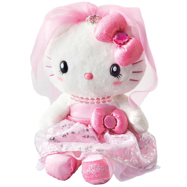 Universal Studios Japan - Hello Kitty - Bride Plush - Medium Size