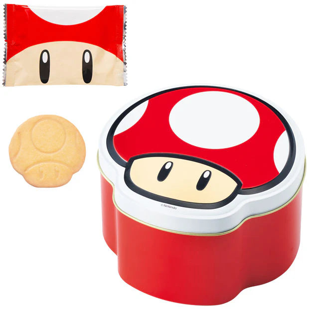 Universal Studios Japan - Super Nintendo World - Super Mushroom - Cookie Tin