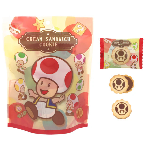 Universal Studios Japan - Super Nintendo World - Toad - Cream Sandwich Cookies