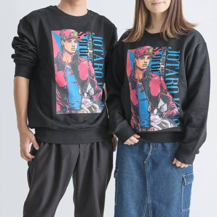 The Jojo World - Jojo's Bizarre Adventure - Hirohiko Araki Original Illustration Sweatshirt - Jotaro Kujo