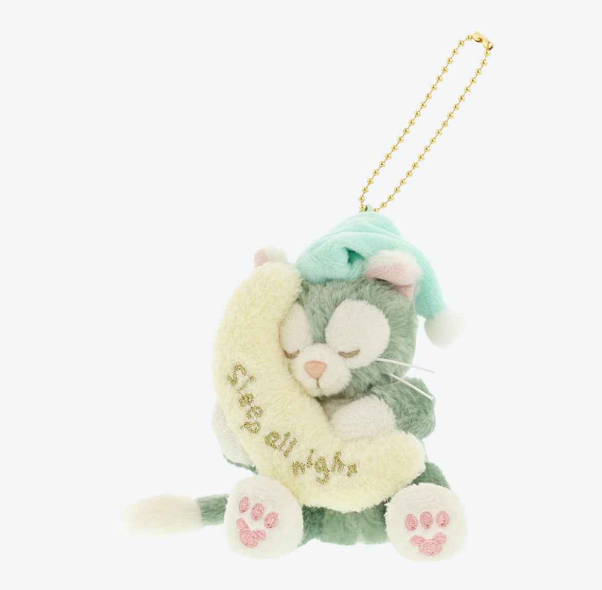 Disneysea Limited - Duffy & Friends - Gelatoni - Sleepy Plush Keychain