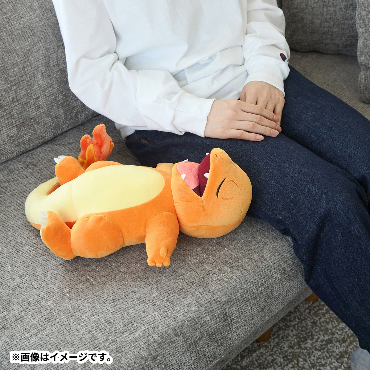 Pokemon Center Japan - Pokémon Sleep Plush Toy - Sleeping Charmander