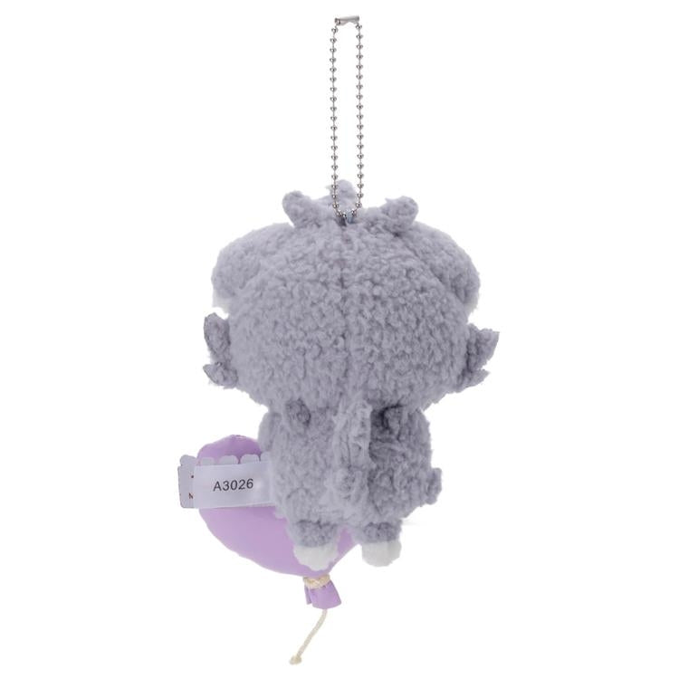 Japan Pokemon Center - PokePeace - Mellow Heart - Plush Keychain - Espurr
