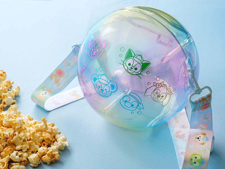 Disneysea Limited - Duffy & Friends - 20th Anniversary - Colorful Happiness - Popcorn Bucket