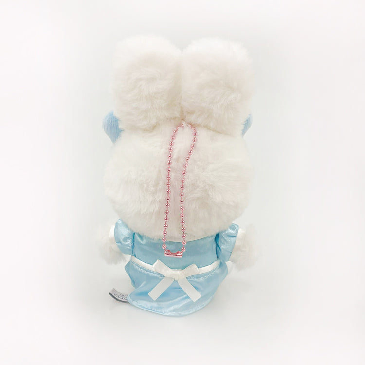 Esther Bunny Japan - Waitress Ribbon Cream Bunny - Plush Keychain