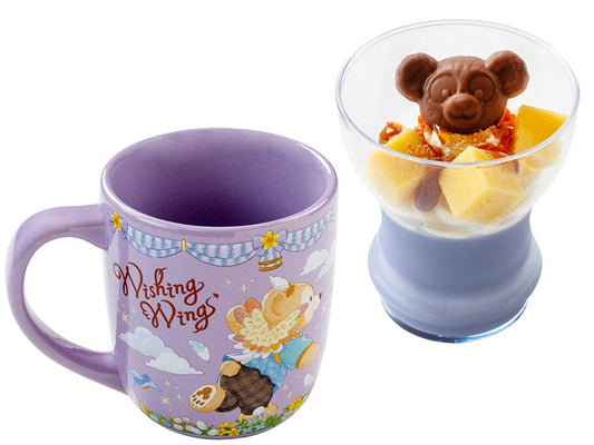 (SEPT 3 PREORDER) DISNEYSEA LIMITED - Wishing Wings - Duffy & Friends - Souvenir Mug
